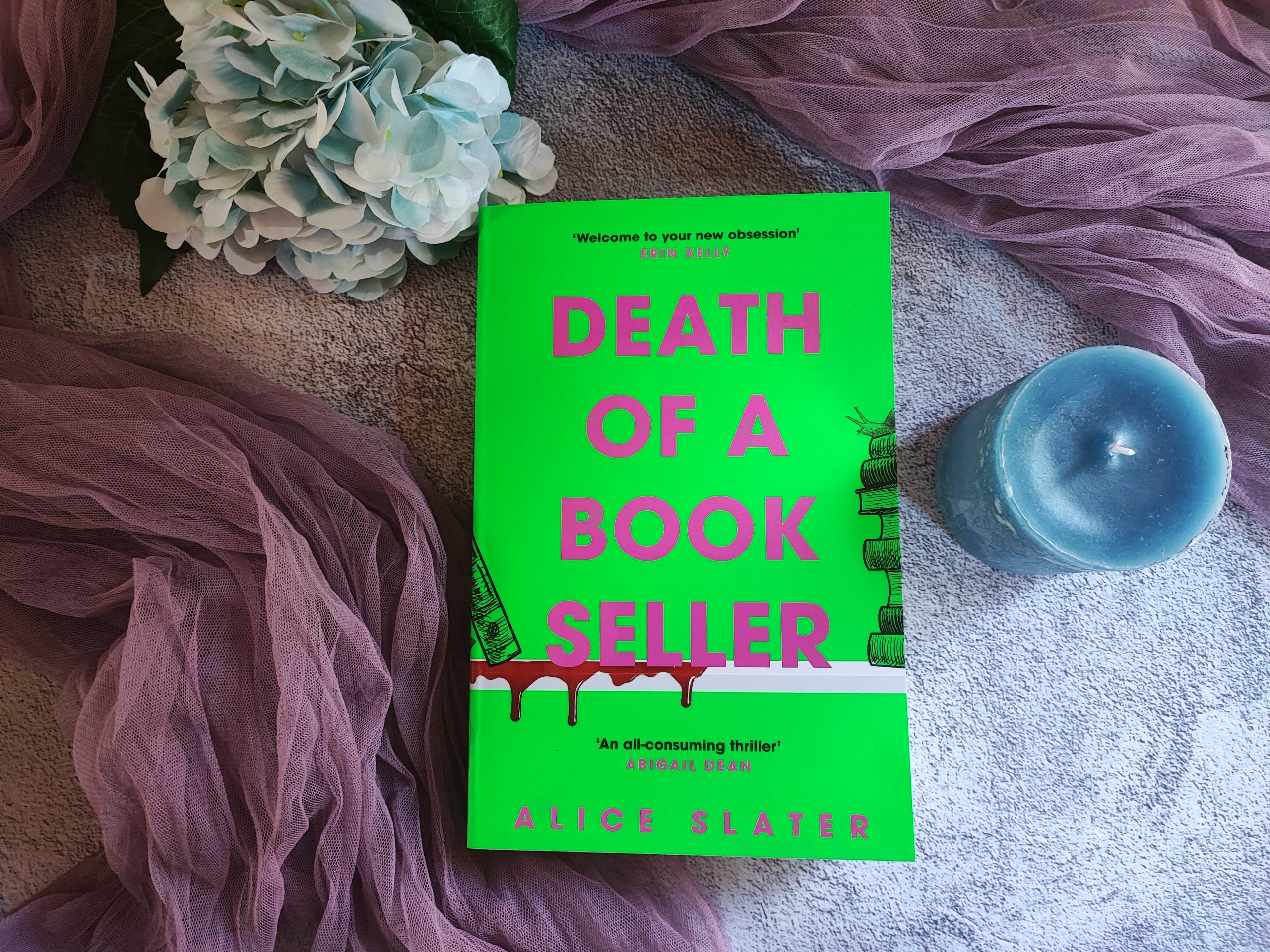 Death of a Bookseller Alice Slater Roelia Reads