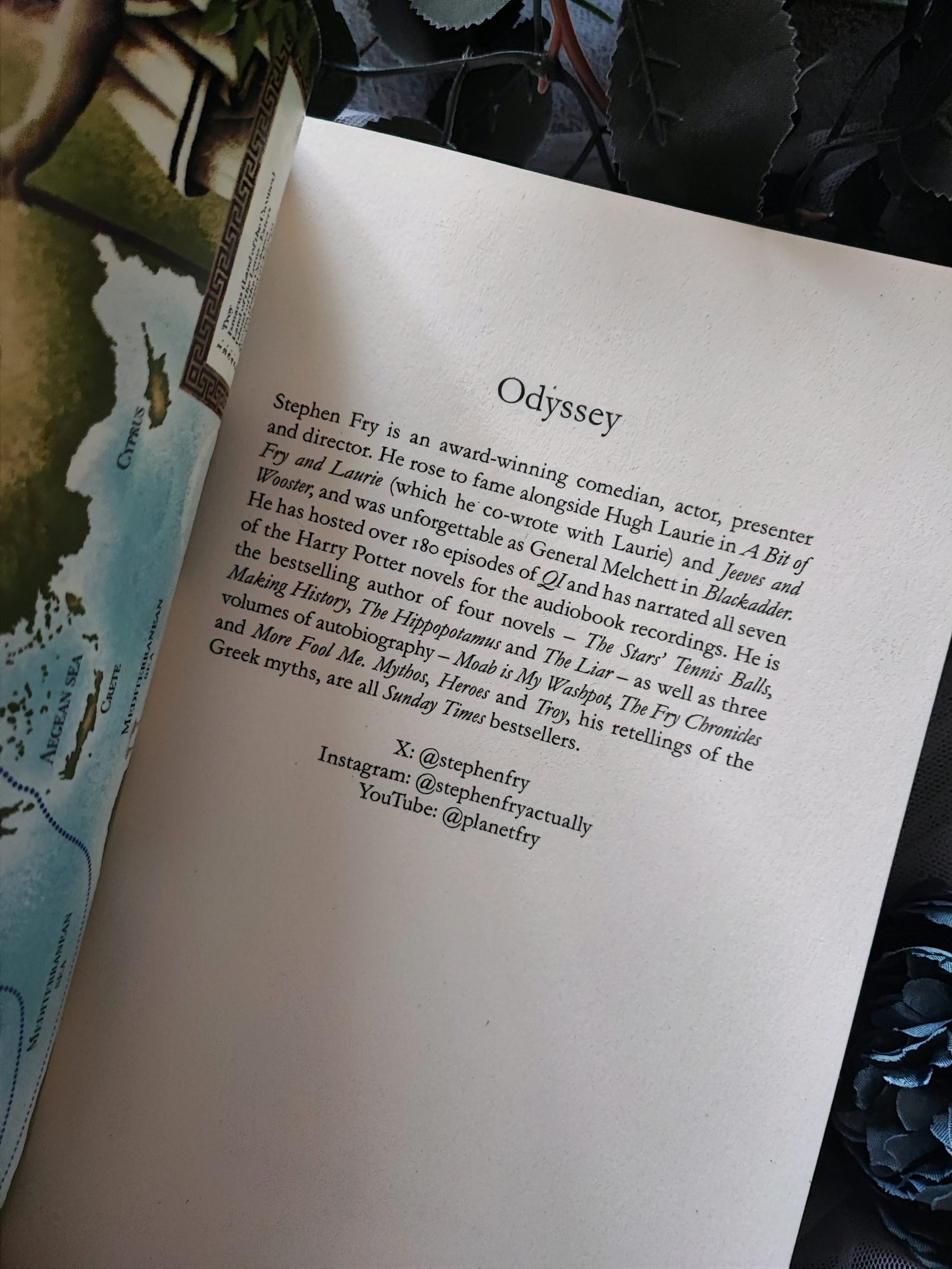 Stephen Fry's Great Mythology #4 Odyssey Stephen Fry