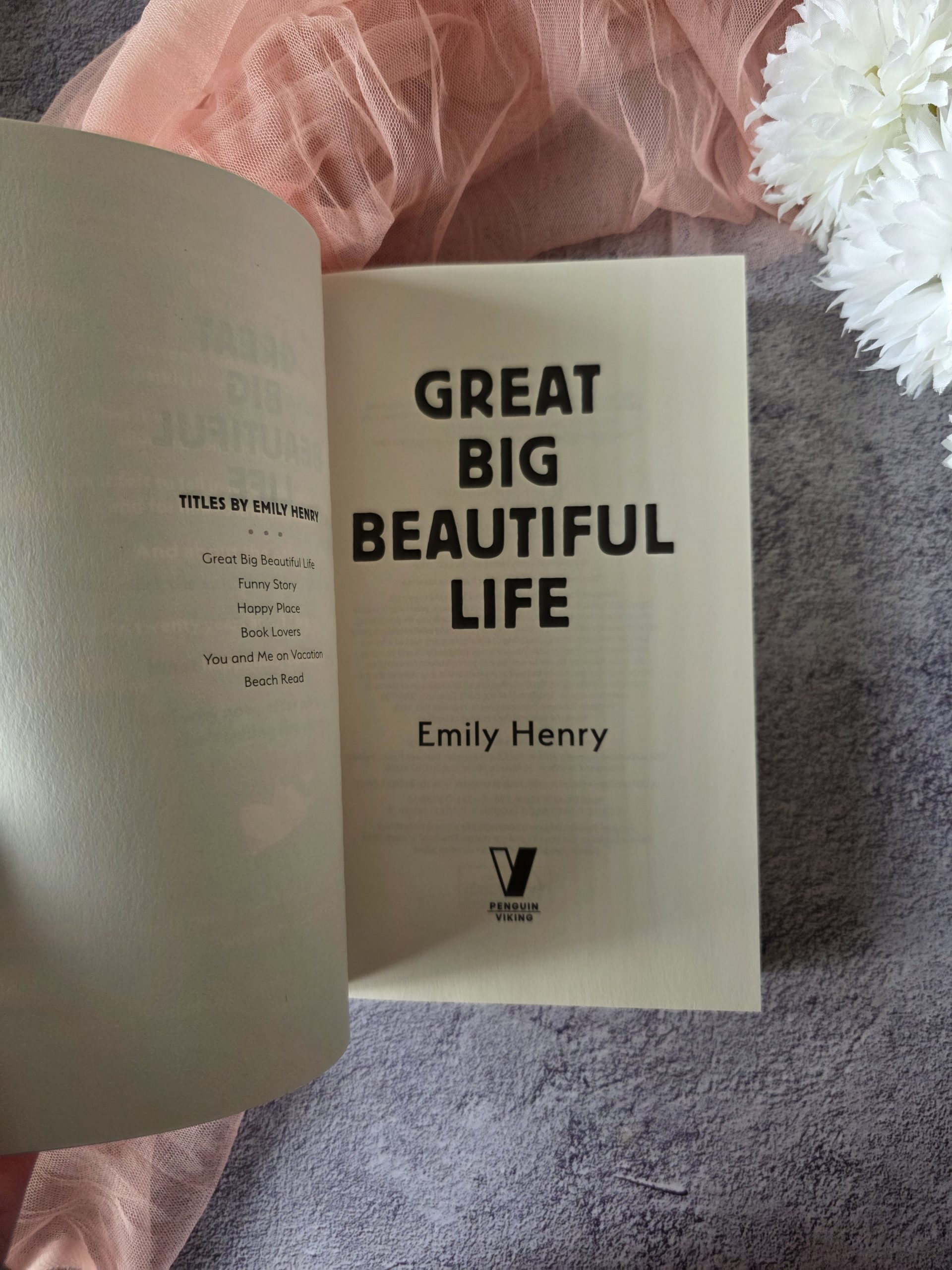 Great Big Beautiful Life by Emily Henry