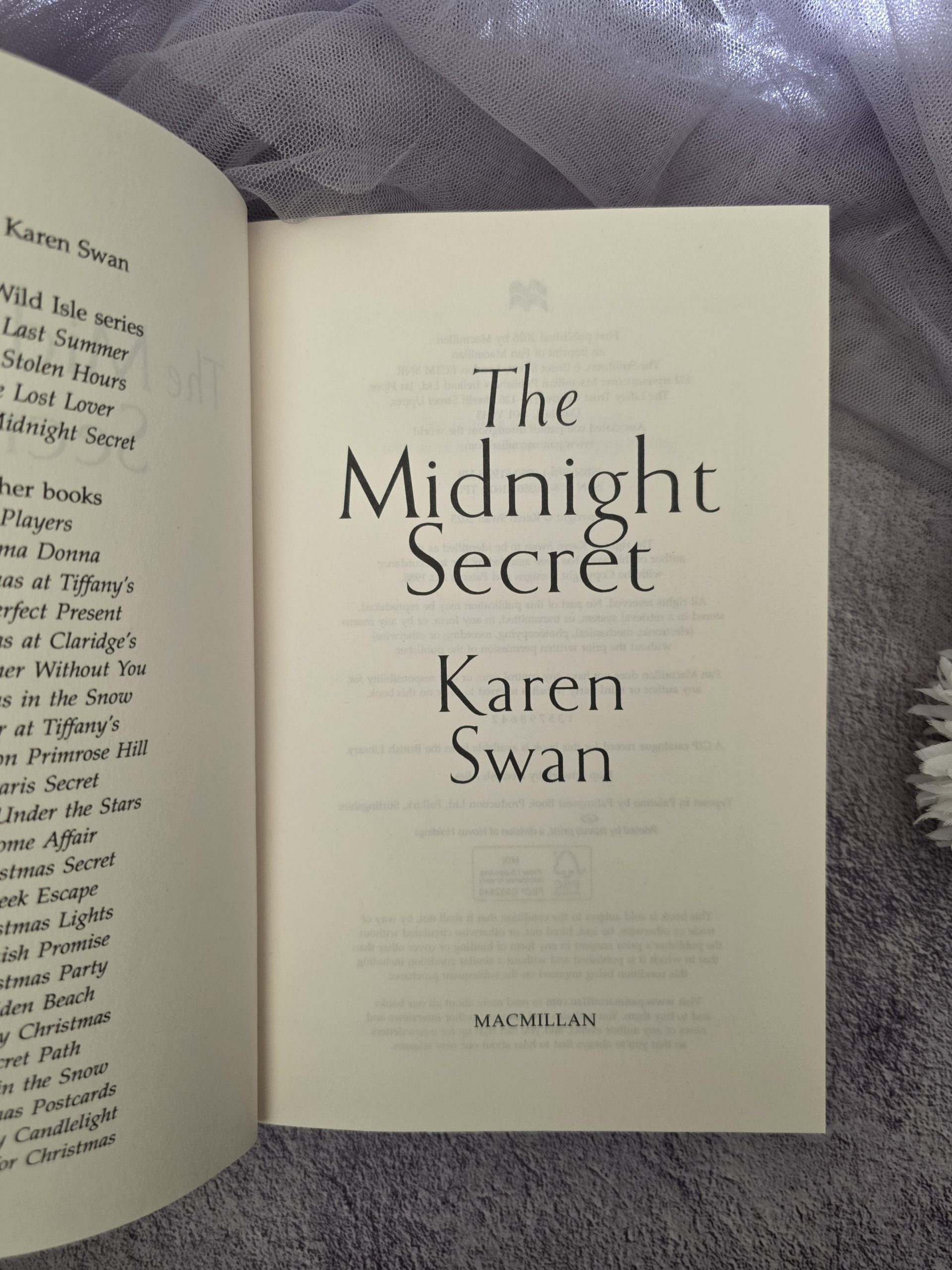 The Midnight Secret Karen Swan