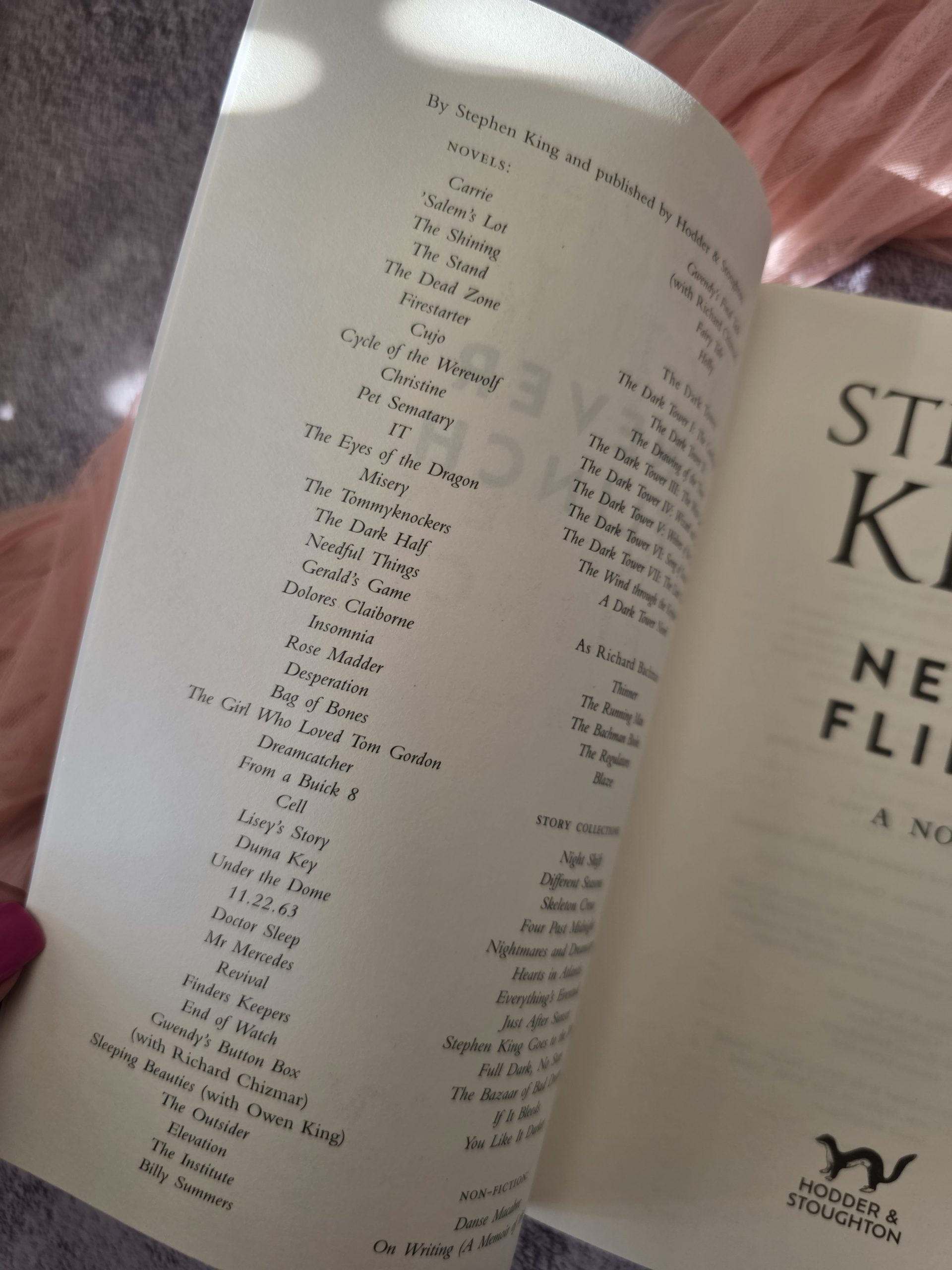 Never Flinch by Stephen King