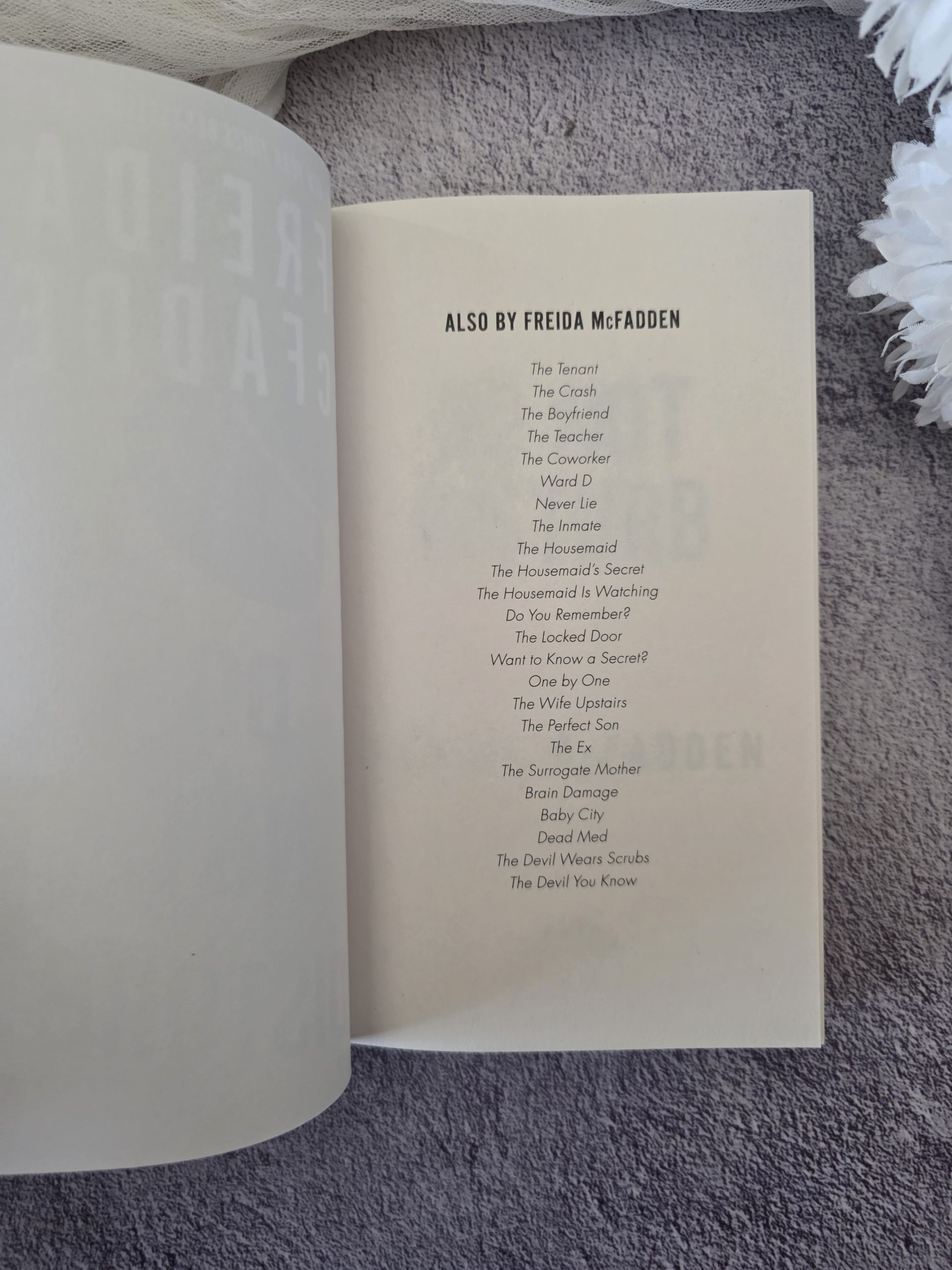Do Not Disturb by Freida McFadden