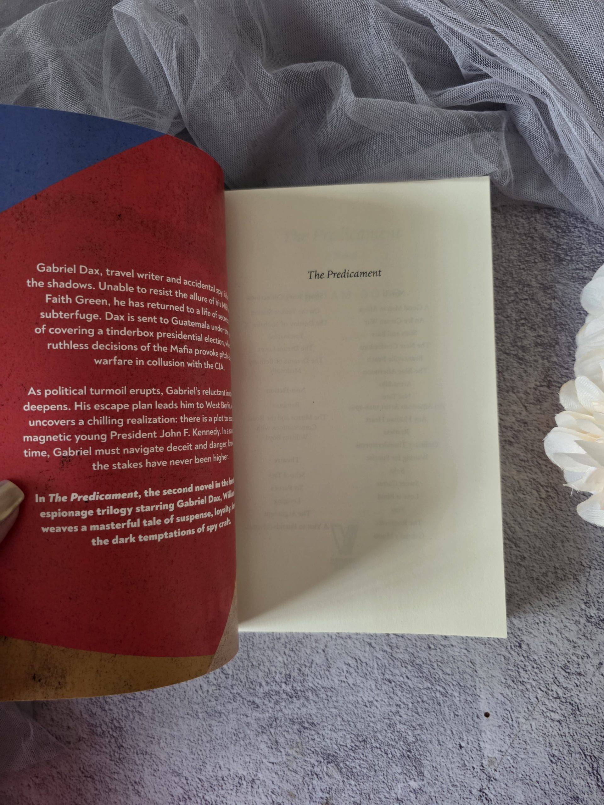 The Predicament by William Boyd (Gabriel Dax #2)