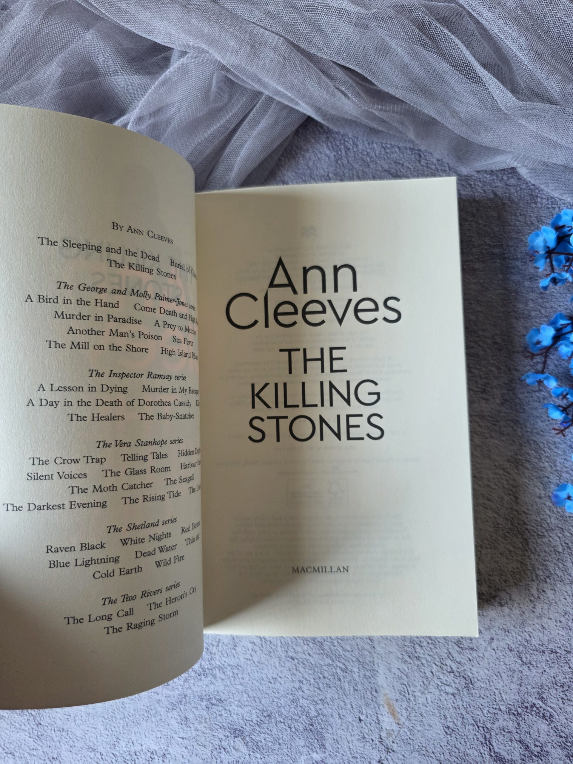 The Killing Stones by Ann Cleeves