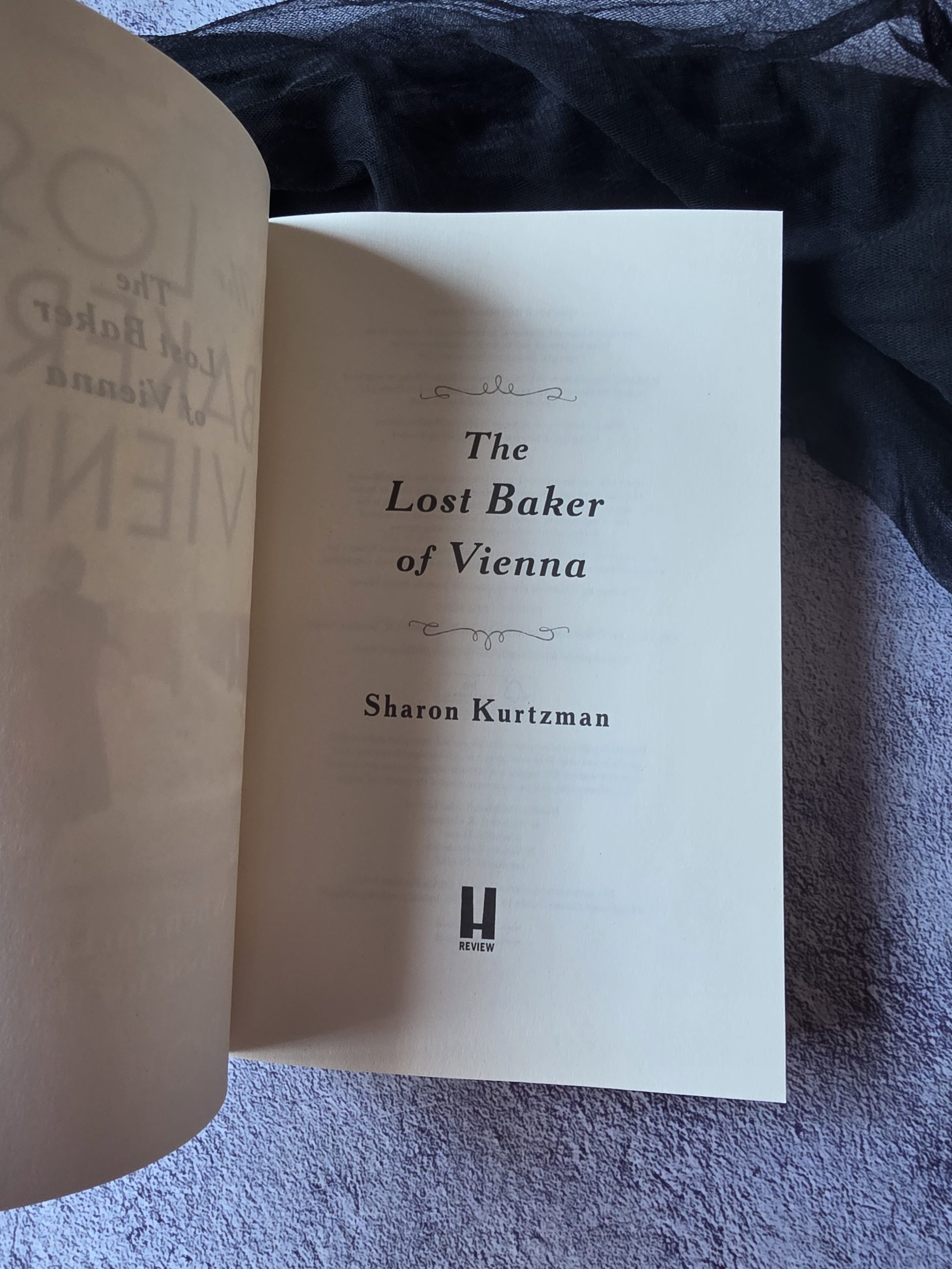 The Lost Baker of Vienna by Sharon Kurtzman 
