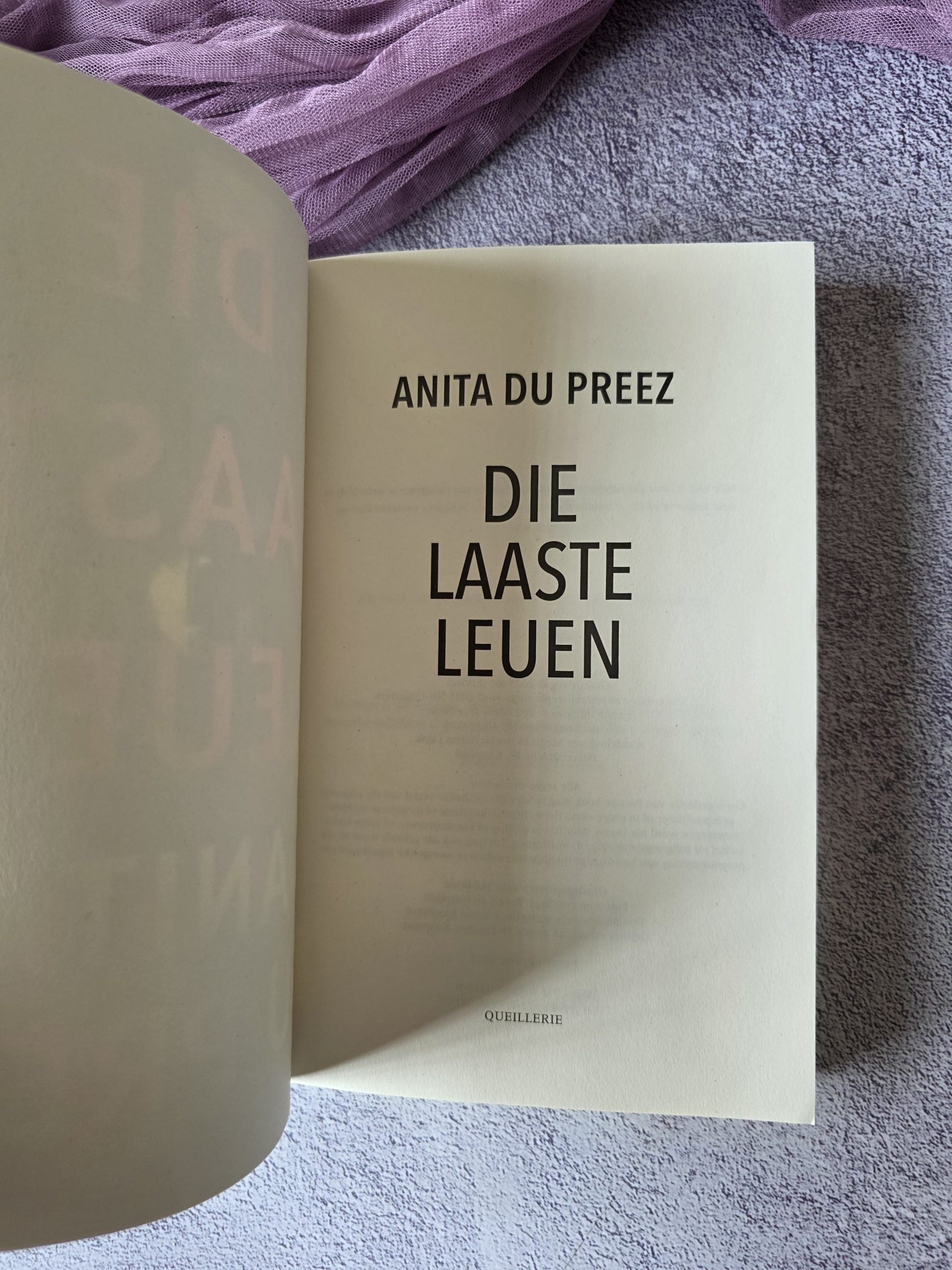 Die Laaste Leuen deur Anita du Preez