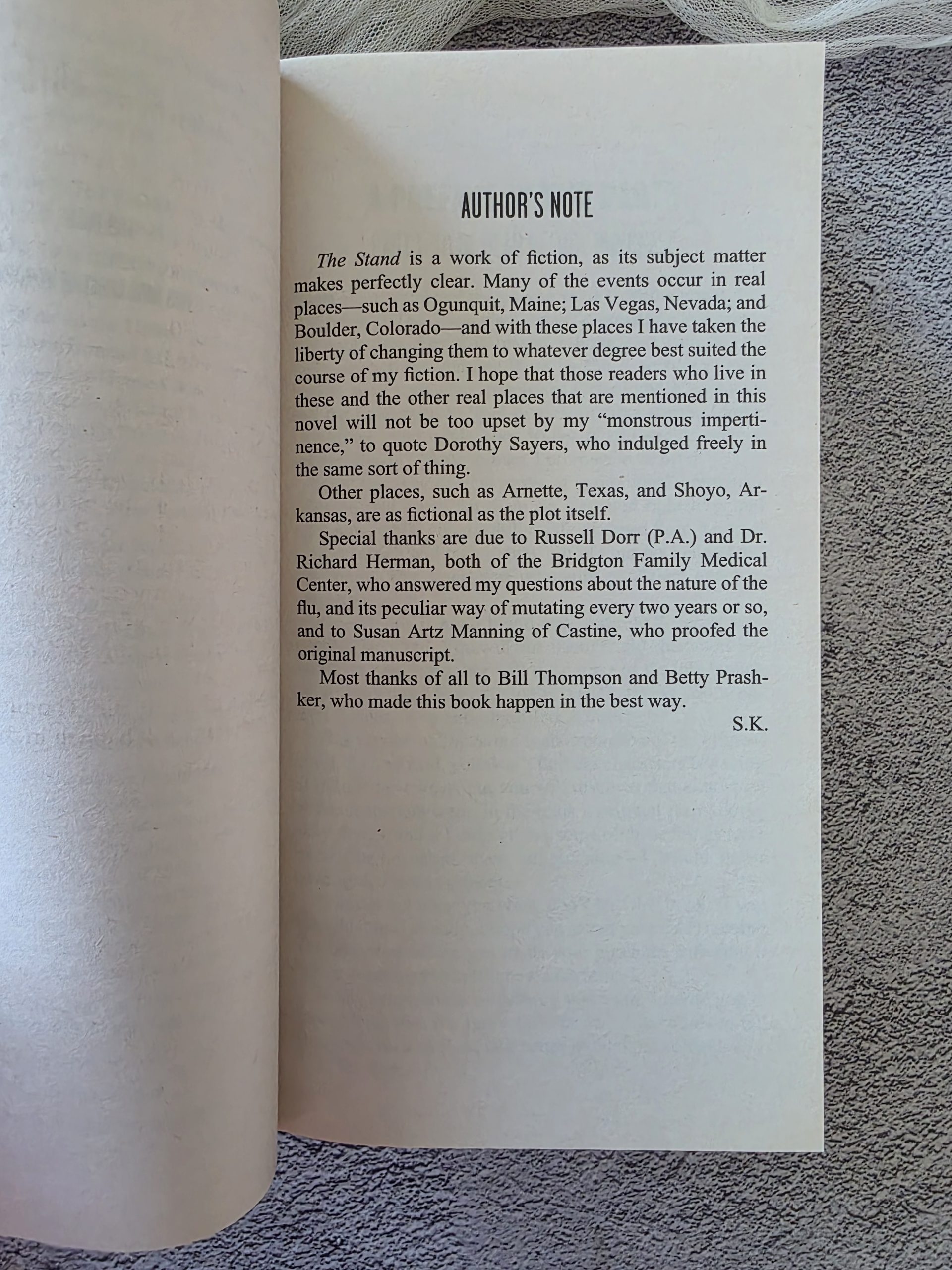 The Stand by Stephen King