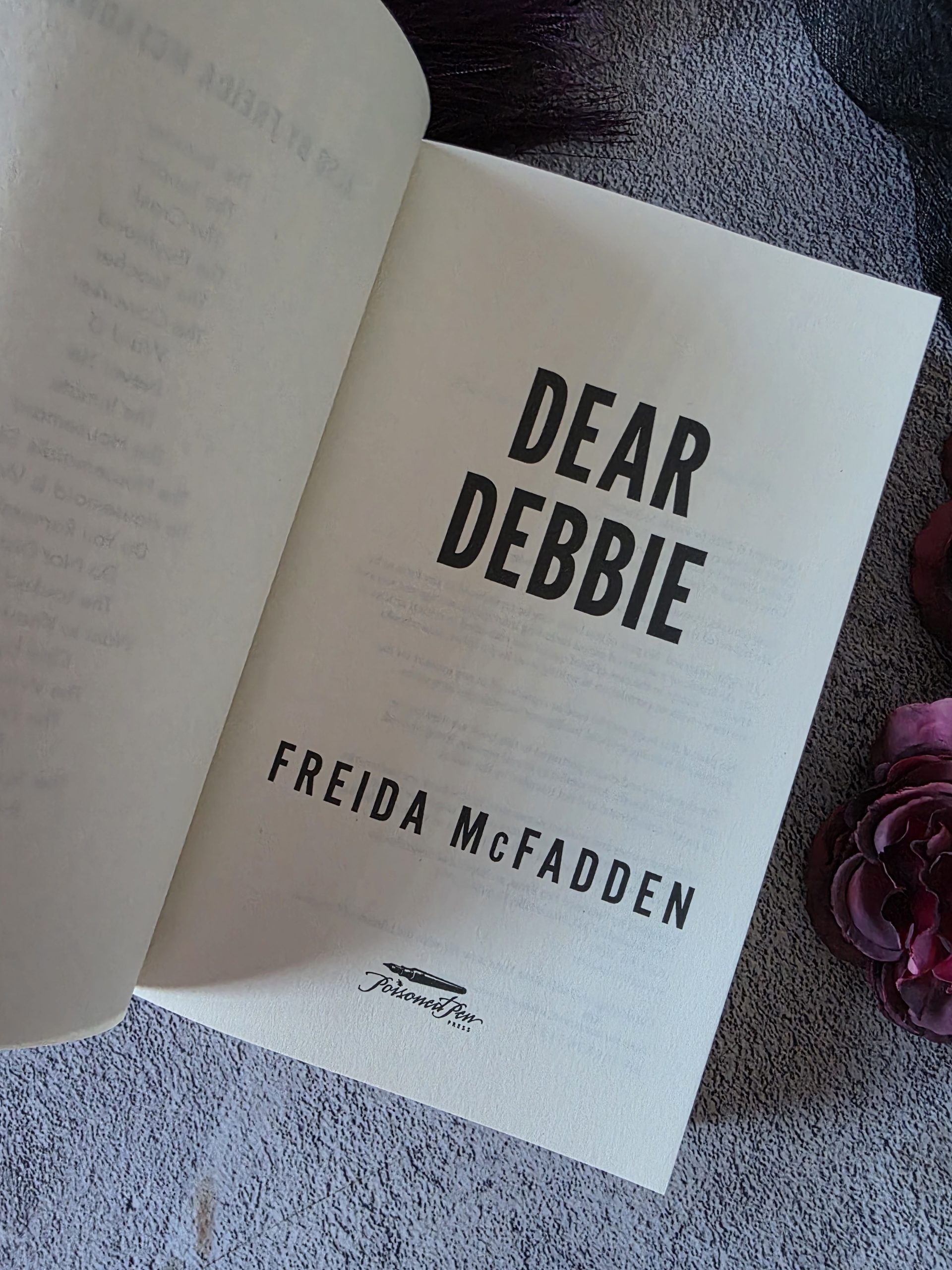 Dear Debbie by Freida McFadden